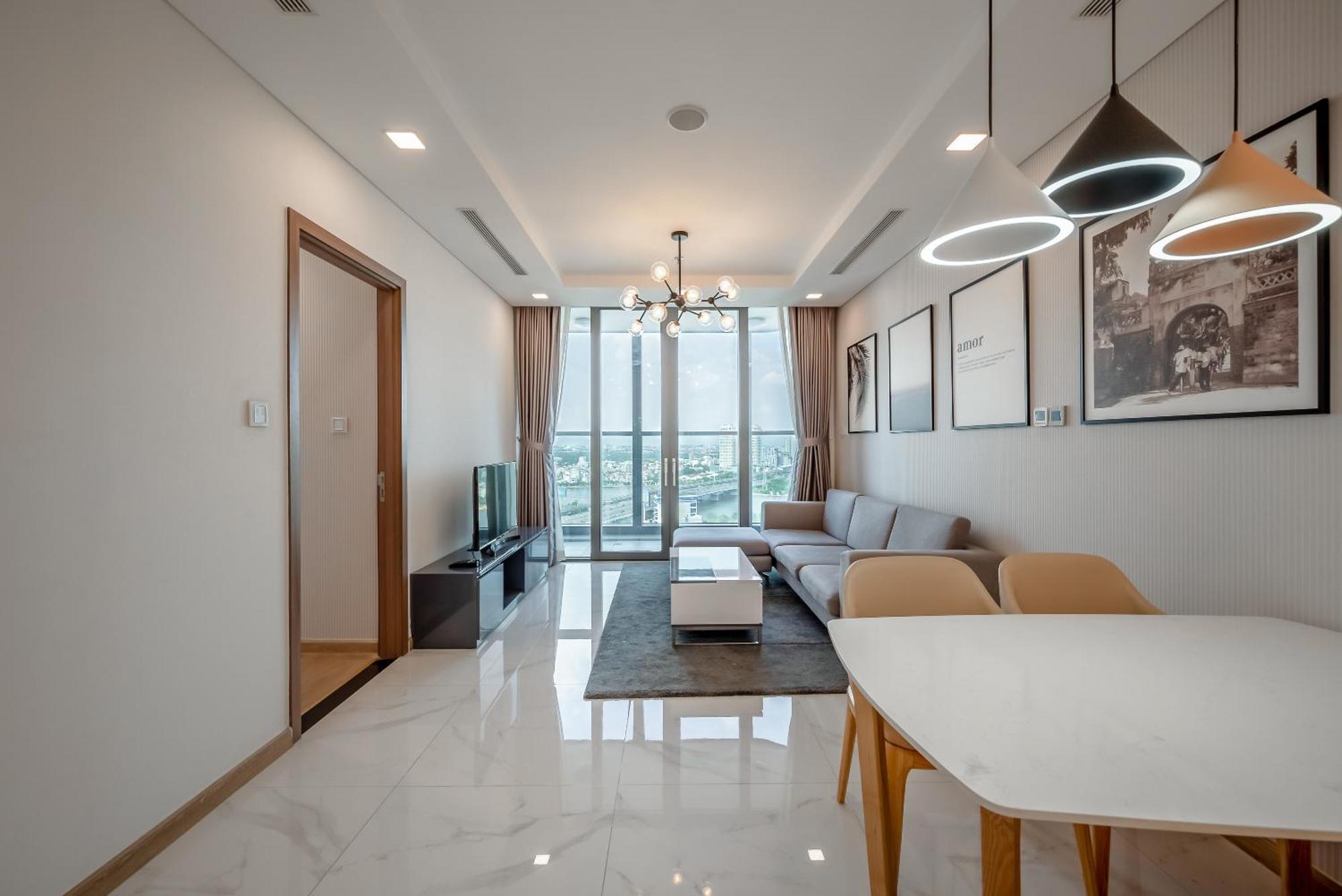 Vinhome Central Park Apartment Хошимин Экстерьер фото