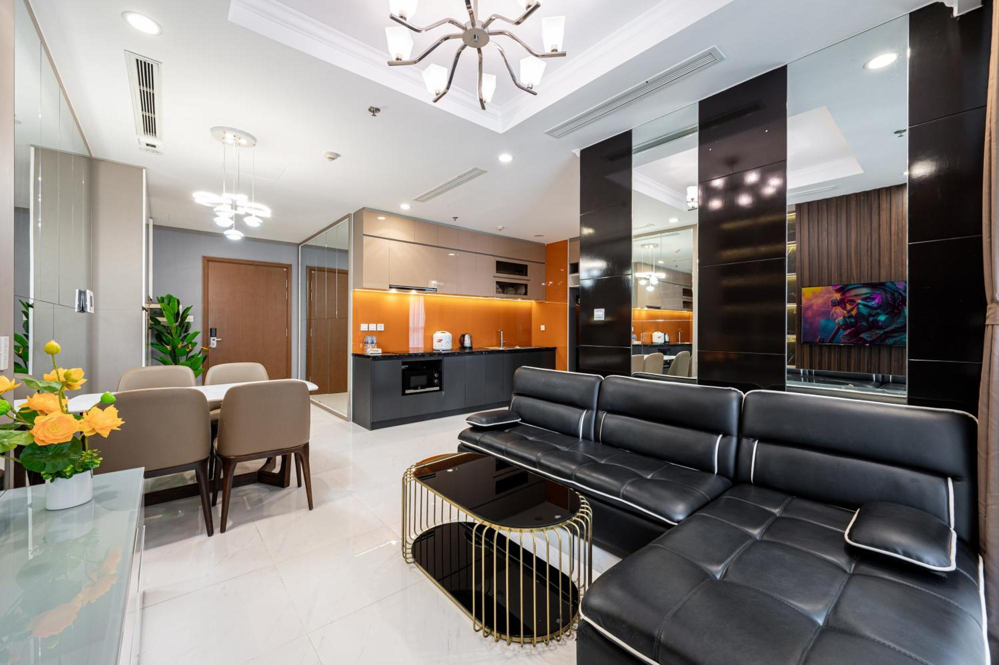 Vinhome Central Park Apartment Хошимин Экстерьер фото