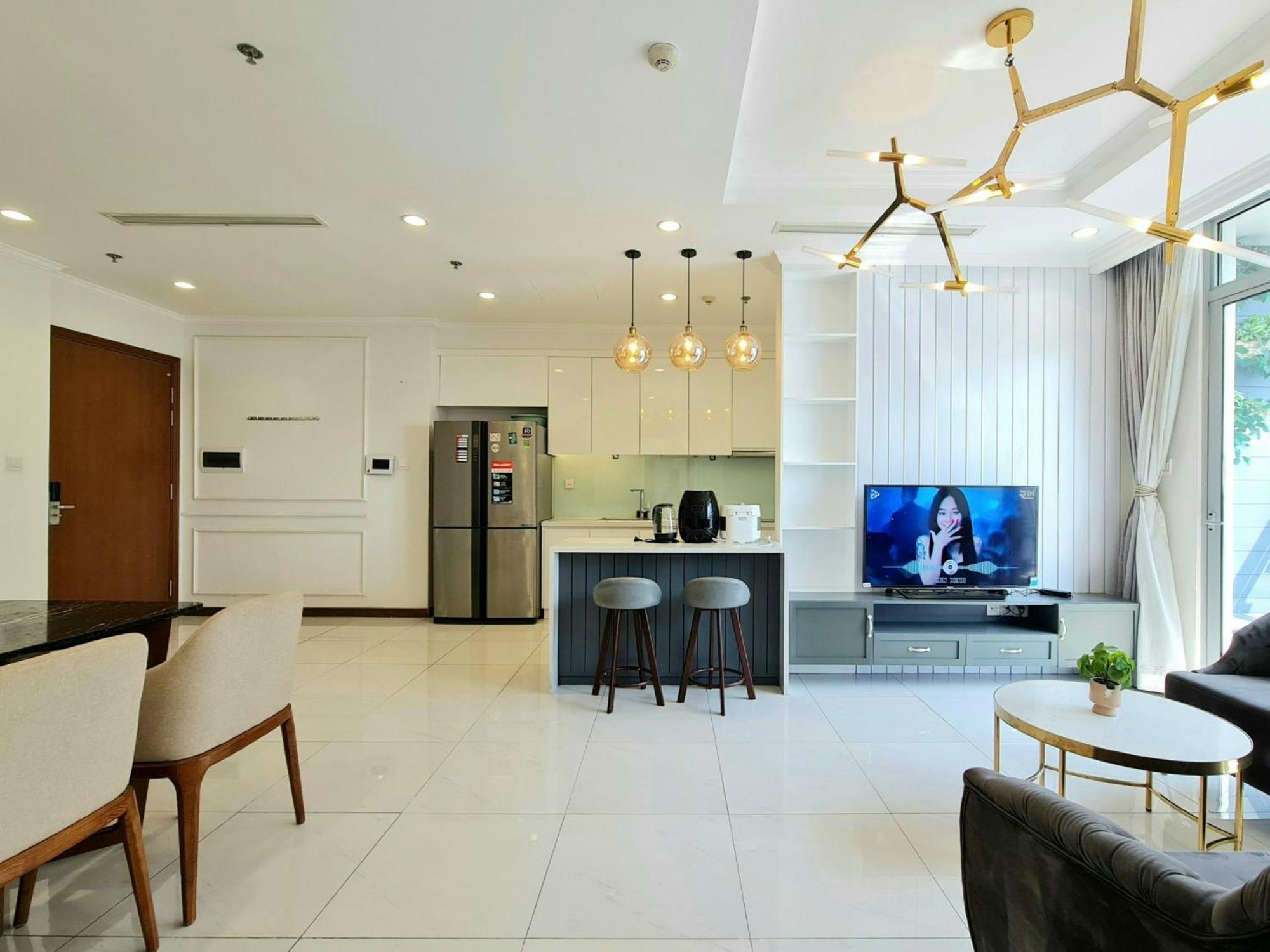 Vinhome Central Park Apartment Хошимин Экстерьер фото